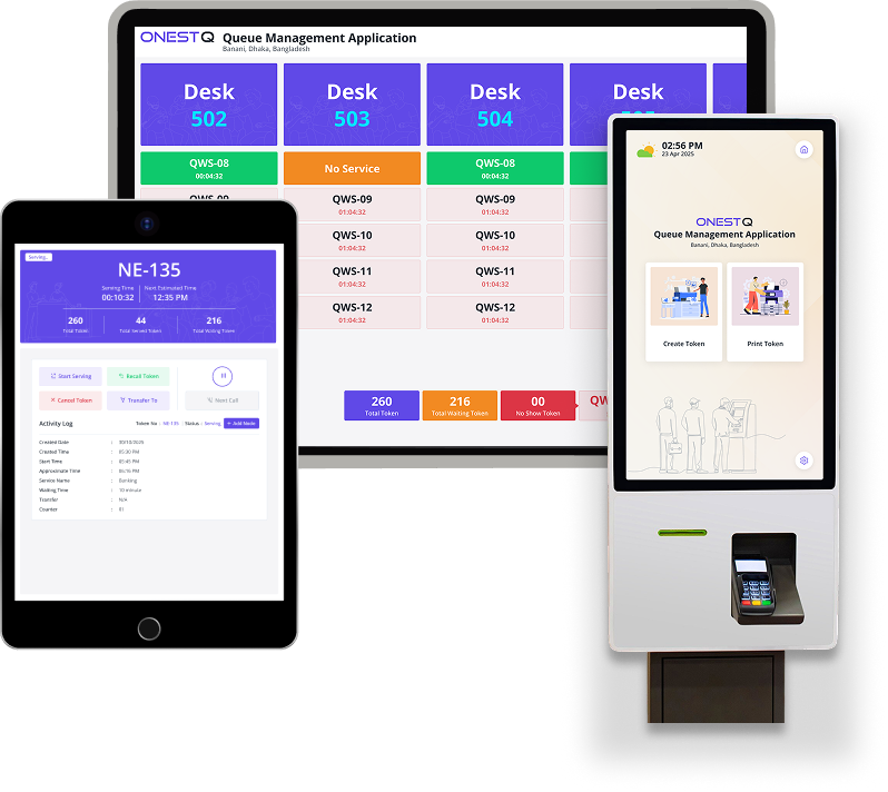 OnestQ - Queue Management System